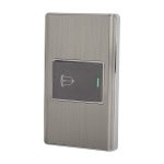 Placa armada acero 1 interruptor de timbre 1.5 mod, Lisboa