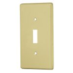 Placa para interruptor vertical, de aluminio, linea Standard