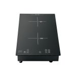 Parrilla induccion empotrable 30cm, 2 quem, vidrio, Riviera