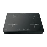 Parrilla induccion empotrable 60cm, 4 quem, vidrio, Riviera