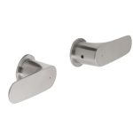 Juego de manerales  de palanca para regadera, satin, Riviera