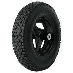 Llanta completa Neumatica 16", incluye eje y baleros