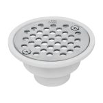 Resumidero polipropileno, redondo, modelo 'C', 3-3/4', Basic