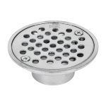 Resumidero de zinc, redondo, modelo 'A', 3-1/2', Basic