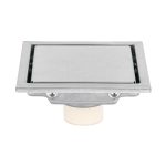 Resumidero reversible de 4', anti olores, acero inox, Aqua