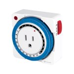 Mini Temporizador anal?gico 1 evento, intervalos de 15 min.