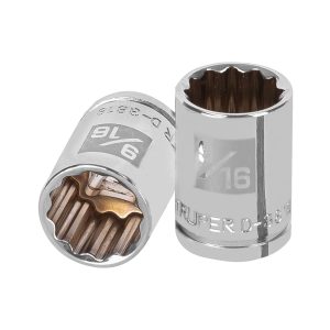 13585 D-3818 Dado de 9/16', 12 puntas, cuadro 3/8', Truper