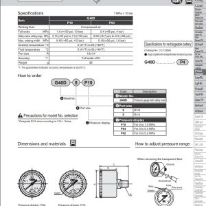 G40D-Series-Specifications・How-to-order・Dimensions