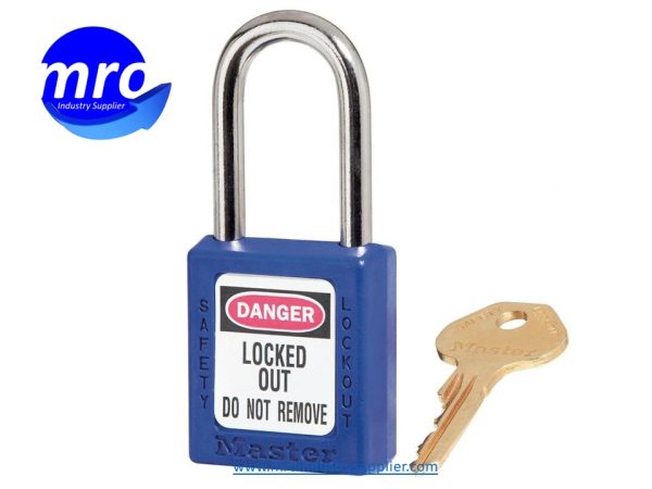 410BLU CANDADO SAFETY AZUL (410BLU) MASTER LOCK -MRO INDUSTRY SUPPLIER