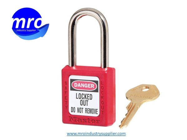 410RED CANDADO SAFETY ROJO (410RED) MASTER LOCK -MRO INDUSTRY SUPPLIER