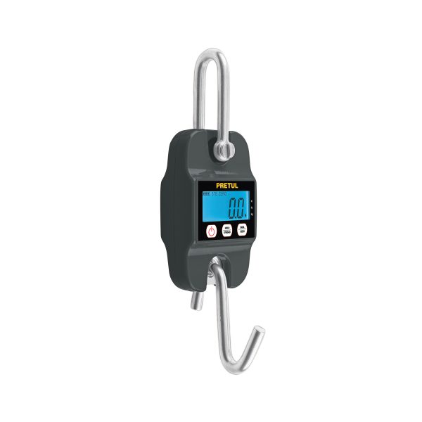 Pasa el mouse sobre la imagen para hacer zoom Código:29918 | Clave:BASE-300CP Báscula electrónica colgante, de pilas, 300 kg, PRETUL