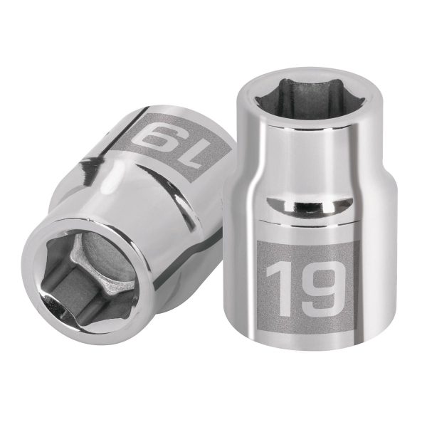 Dado de 19 mm, 6 puntas, cuadro 3/4", Truper