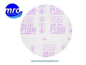 3M-7000000566-00950-Hookit-6-Diameter-260L-P1500-Grit-Aluminum-Oxide-Film-Abrasive-Disc-MRO-INDUSTRY-SUPPLIER