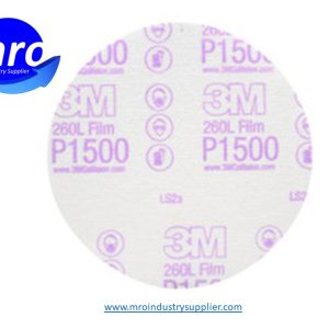 3M-7000000566-00950-Hookit-6-Diameter-260L-P1500-Grit-Aluminum-Oxide-Film-Abrasive-Disc-MRO-INDUSTRY-SUPPLIER