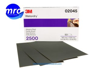3M-7000028117-02045-Imperial-Wetordry-5-1-2-Width-x-9-OAL-x-A-Weight-2500-Grit-401Q-Silicon-Carbide-Abrasive-Sheet-MRO-INDUSTRY-SUPPLIER