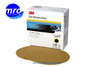 3M-7000118756-00981-Hookit-6-Diameter-236U-P120-Grit-Aluminum-Oxide-Gold-Disc-MRO-INDUSTRY-SUPPLIER