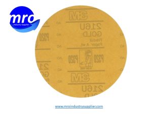 3M-7000119687-00975-Hookit-6-Diameter-216U-P320-Grit-Aluminum-Oxide-Gold-Disc-MRO-INDUSTRY-SUPPLIER