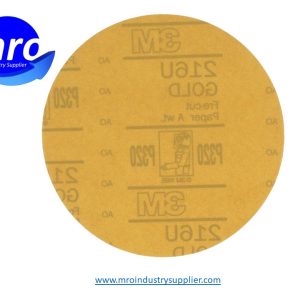 3M-7000119687-00975-Hookit-6-Diameter-216U-P320-Grit-Aluminum-Oxide-Gold-Disc-MRO-INDUSTRY-SUPPLIER