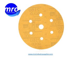 3M-7000119698-01078-Hookit-6-Diameter-216U-A-Weight-Coarse-P220-Grit-Aluminum-Oxide-Gold-Disc-MRO-INDUSTRY-SUPPLIER