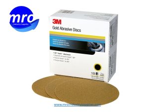 3M-7000119713-00972-Hookit-6-Diameter-216U-A-Weight-Medium-P500-Grit-Aluminum-Oxide-Gold-Disc-MRO-INDUSTRY-SUPPLIER.