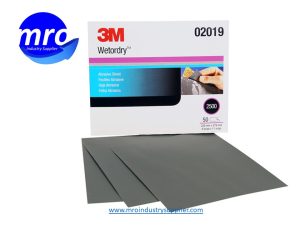 3M-7100003693-02019-Imperial-Wetordry-9-Width-x-11-OAL-x-A-Weight-2500-Grit-401Q-Silicon-Carbide-Abrasive-Sheet-MRO-INDUSTRY-SUPPLIER