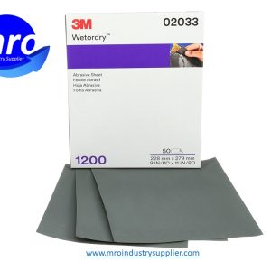 3M-7100003725-02033-Imperial-Wetordry-9-Width-x-11-OAL-x-A-Weight-1200-Grit-401Q-Silicon-Carbide-Abrasive-Sheet-MRO-INDUSTRY-SUPPLIER