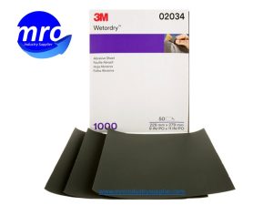 3M-7100003726-02034-Imperial-Wetordry-9-Width-x-11-OAL-x-A-Weight-1000-Grit-401Q-Silicon-Carbide-Abrasive-Sheet-MRO-INDUSTRY-SUPPLIER