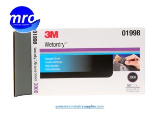 3M-7100028225-01998-Imperial-Wetordry-5-1-2-Width-x-9-OAL-x-A-Weight-3000-Grit-401Q-Silicon-Carbide-Abrasive-Sheet-MRO-INDUSTRY-SUPPLIER