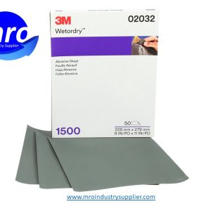 3M-7100045849-02032-Imperial-Wetordry-9-Width-x-11-OAL-x-A-Weight-1500-Grit-401Q-Silicon-Carbide-Abrasive-Sheet-MRO-INDUSTRY-SUPPLIER