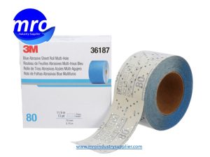3M-7100091037-36187-Hookit-2-3-4-Width-x-13.0-yd-OAL-x-C-Weight-80-Grit-321U-Ceramic-Aluminum-Oxide-Sheet-Roll-MRO-INDUSTRY-SUPPLIER