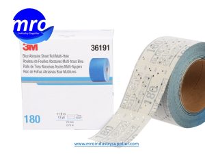 3M-7100091070-36191-Hookit-2-3-4-Width-x-13.0-yd-OAL-x-C-Weight-180-Grit-321U-Ceramic-Aluminum-Oxide-Sheet-Roll-MRO-INDUSTRY-SUPPLIER