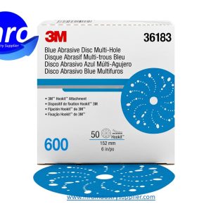3M-7100091110-36183-Hookit-6-Diameter-321U-C-Weight-600-Grit-Ceramic-Aluminum-Oxide-Blue-Abrasive-Disc-MRO-INDUSTRY-SUPPLIER