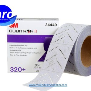 3M-7100141495-34449-Cubitron-70.00mm-x-12m-OAL-320-Grit-737U-Precision-Shaped-Ceramic-Sanding-Sheet-Roll-MRO-INDUSTRY-SUPPLIER
