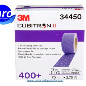 3M-7100141523-34450-Cubitron-70.00mm-x-12m-OAL-400-Grit-737U-Precision-Shaped-Ceramic-Sanding-Sheet-Roll-MRO-INDUSTRY-SUPPLIER