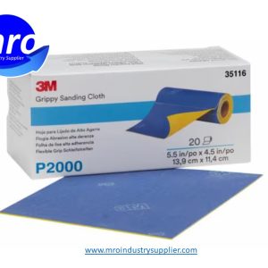 3M-7100142883-35116-5-1-2-Width-x-4-1-2-OAL-P2000-Grit-Aluminum-Oxide-Sanding-Cloth-MRO-INDUSTRY-SUPPLIER