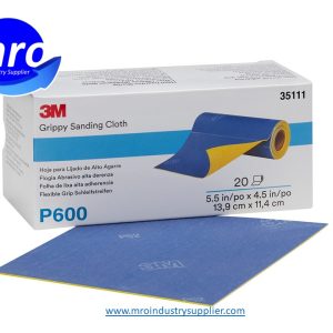 3M-7100142933-35111-5-1-2-Width-x-4-1-2-OAL-P600-Grit-Aluminum-Oxide-Sanding-Cloth-MRO-INDUSTRY-SUPPLIER