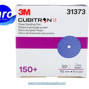 3M-7100155304-31373-Cubitron-II-Hookit-6-Diameter-737U-C-150-Grit-Precision-Shaped-Ceramic-Clean-Sanding-Abrasive-Disc-MRO-INDUSTRY-SUPPLIER