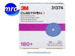 3M-7100155357-31374-Cubitron-II-Hookit-6-Diameter-737U-C-180-Grit-Precision-Shaped-Ceramic-Clean-Sanding-Abrasive-Disc-MRO-INDUSTRY-SUPPLIER