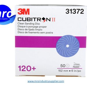 3M-7100155360-31372-Cubitron-II-Hookit-6-Diameter-737U-C-120-Grit-Precision-Shaped-Ceramic-Clean-Sanding-Abrasive-Disc-MRO-INDUSTRY-SUPPLIER