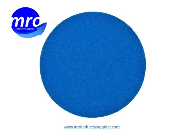 3M 7100199424 | 36254 Hookit 5" Diameter 321U C Weight 120 Grit Ceramic Aluminum Oxide Blue Abrasive Disc