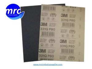 3M 34251- Lija De Agua 331Q HB004699771 9x11 Grano P80 - Q3M331Q080. Caja con 50 pz