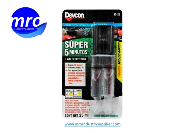 S5-28 Adhesivo-5-Minutos-Devcon-S5-28-MRO-INDUSTRY-SUPPLIER.