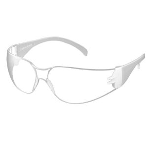 Lentes de seguridad modelo 3SV3000 Infra • Lentes transparentes fabricados de policarbonato 100%. • Contiene recubrimiento anti-rayado y anti-empañante. • Puente nasal universal. • Protección contra rayos UV.