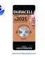 PILA DE LITIO 2025 TIPO BOTON 3V DURACEL