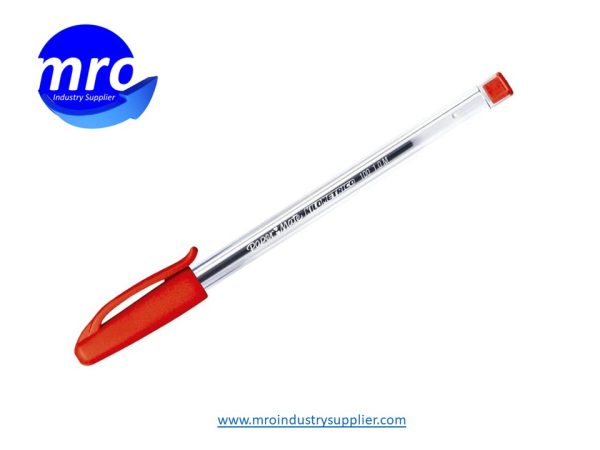 PLUMA-ROJO-PEN-PLUMA-KILOMETRICO-ROJO-MRO-INDUSTRY-SUPPLIER