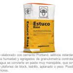 pegadoro Estuco Base Blanco 20 Kg