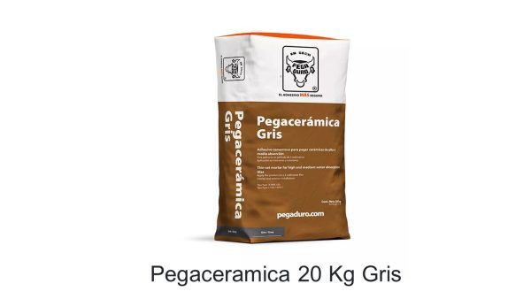 Pegaduro Pegaceramica 20 Kg Gris