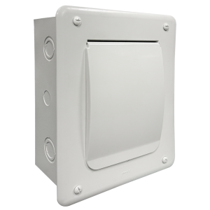 Centro de carga 4 y 8 unidades para empotrar y sobreponer con tapa no metálica AQOP8-S AQOP8-F AQOP4-F