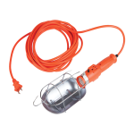 Extension uso rudo 2×16 AWG con lámpara de taller ARGOS 9720065 9720115 9720165