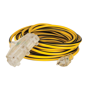 Extensión uso rudo SJT 3X14 iluminada 9770063 9770093 9770113 9770163